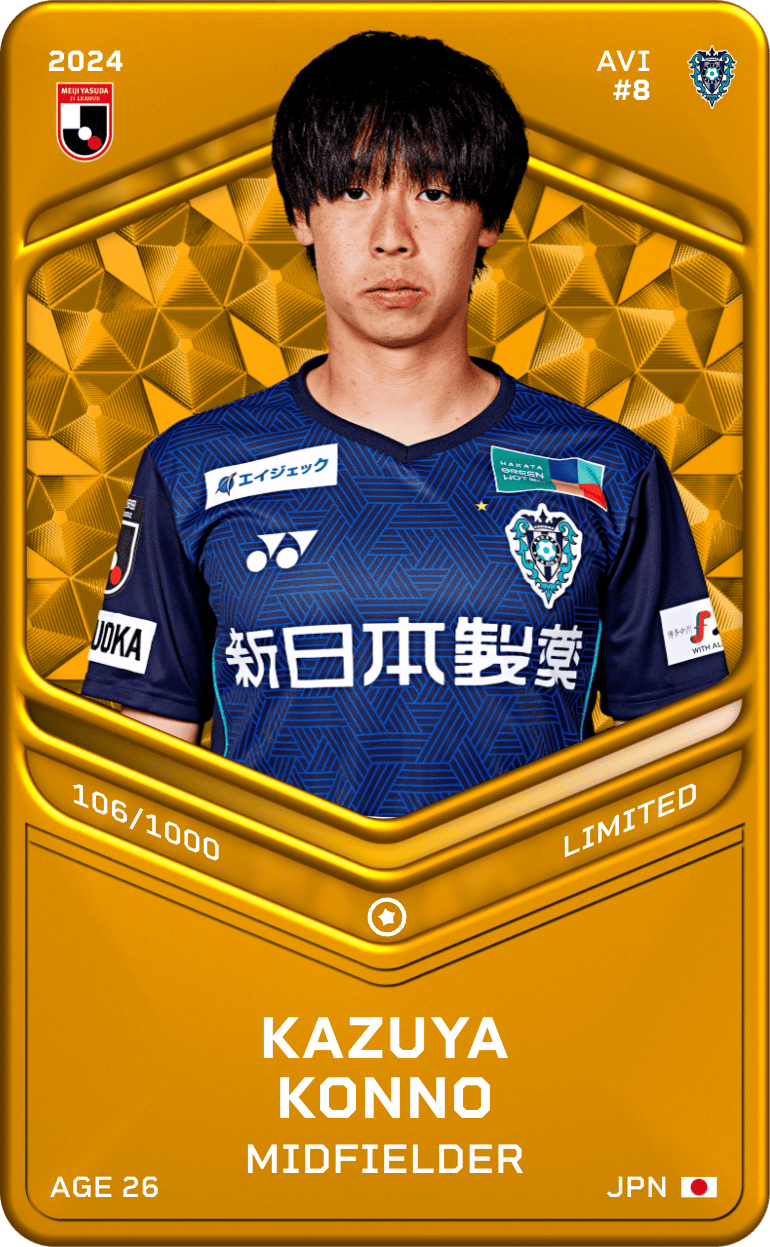 Kazuya Konno 2024-25 • Limited 106/1000