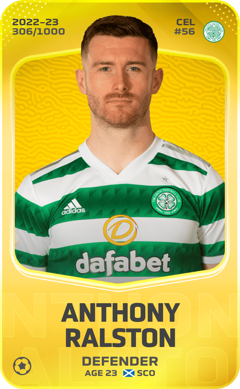 Anthony Ralston 2022-23 • Limited 306/1000