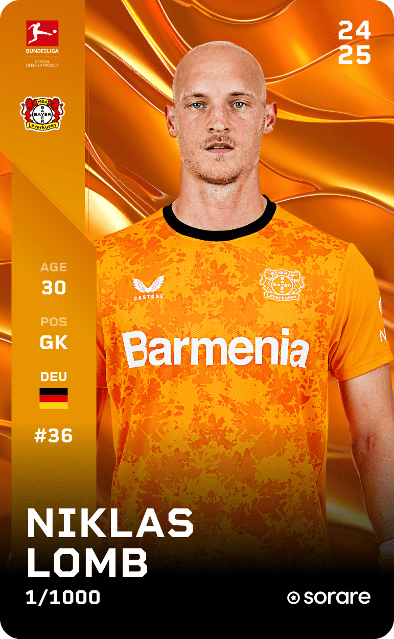 Niklas Lomb 2024-25 • Limited 1/1000
