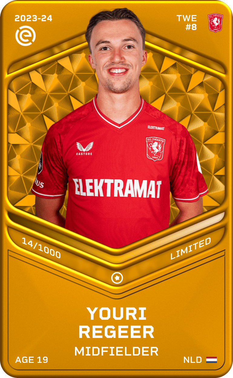 Youri Regeer 2023-24 • Limited 14/1000