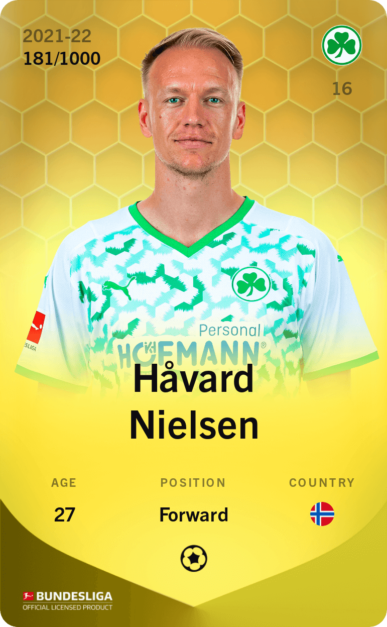 Håvard Nielsen 2021-22 • Limited 181/1000