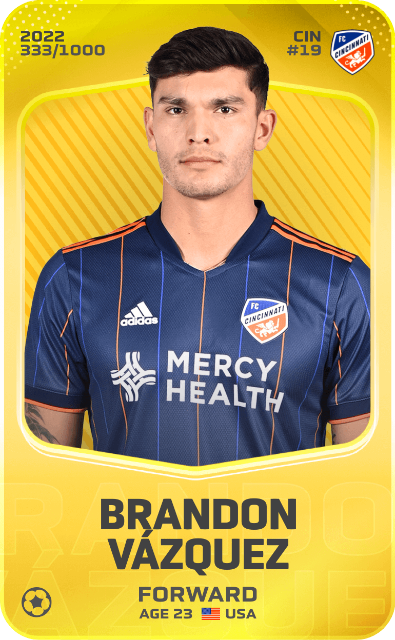 Brandon Vázquez 2022-23 • Limited 333/1000