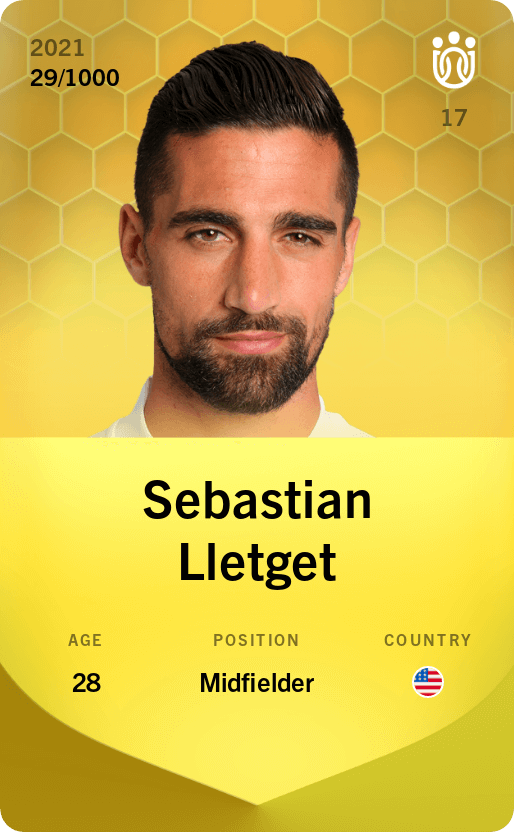 Sebastian Lletget 2021-22 • Limited 29/1000