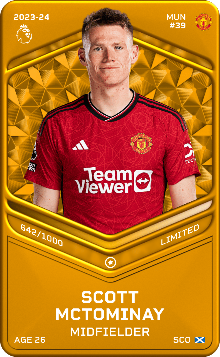 Scott McTominay 2023-24 • Limited 642/1000