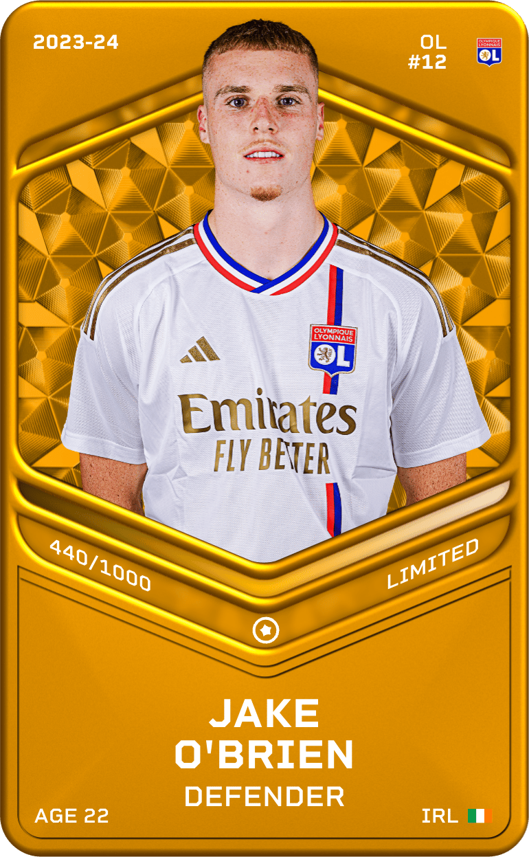 Jake O'Brien 2023-24 • Limited 440/1000