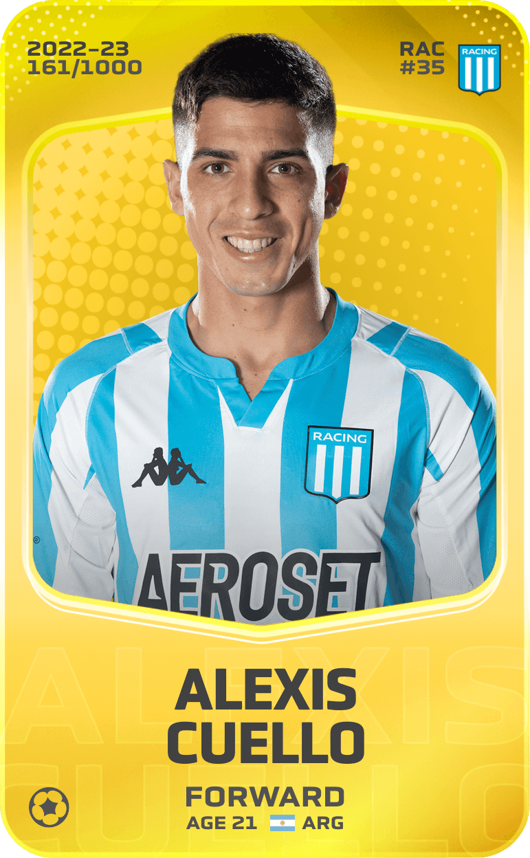 Alexis Cuello 2022-23 • Limited 161/1000