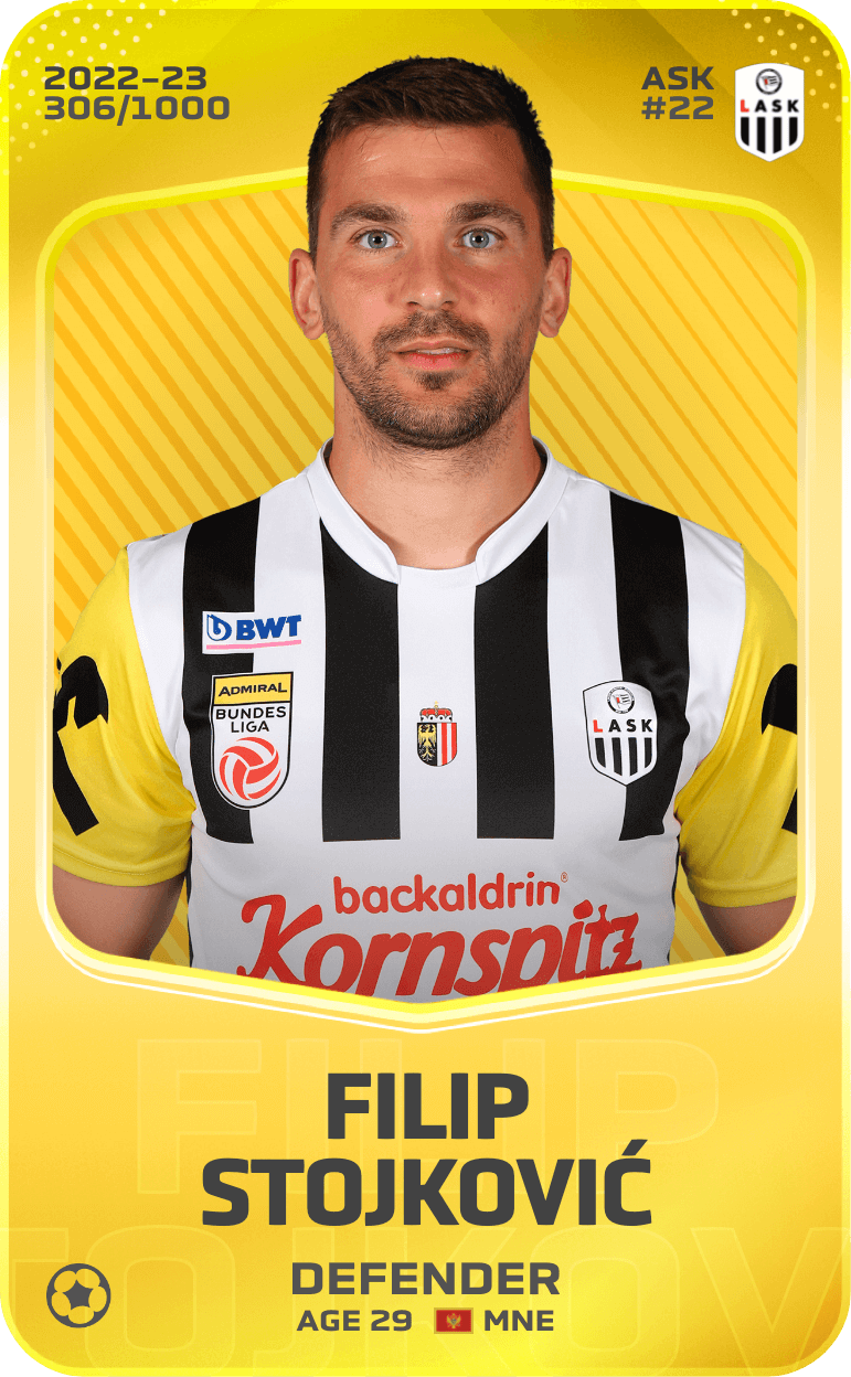 Filip Stojković 2022-23 • Limited 306/1000