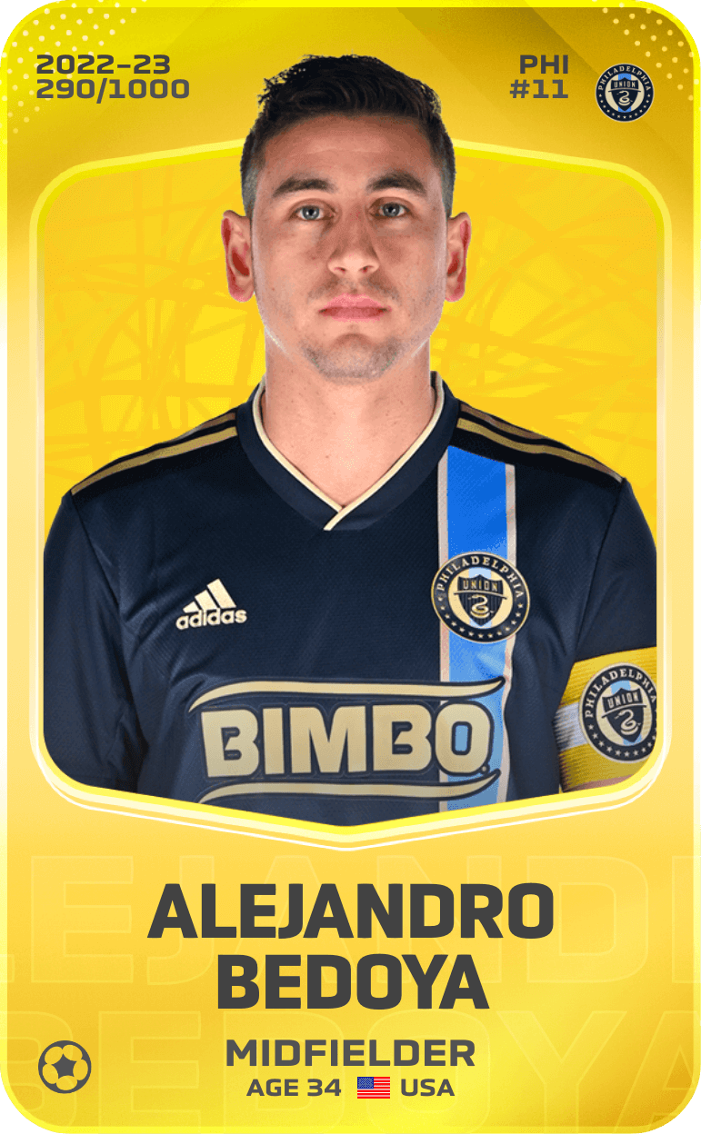 Alejandro Bedoya 2022-23 • Limited 290/1000