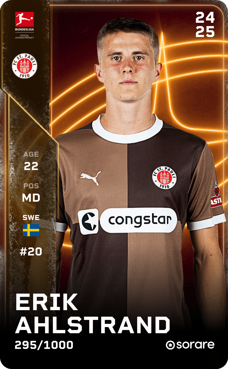 Erik Ahlstrand 2024-25 • Limited 295/1000