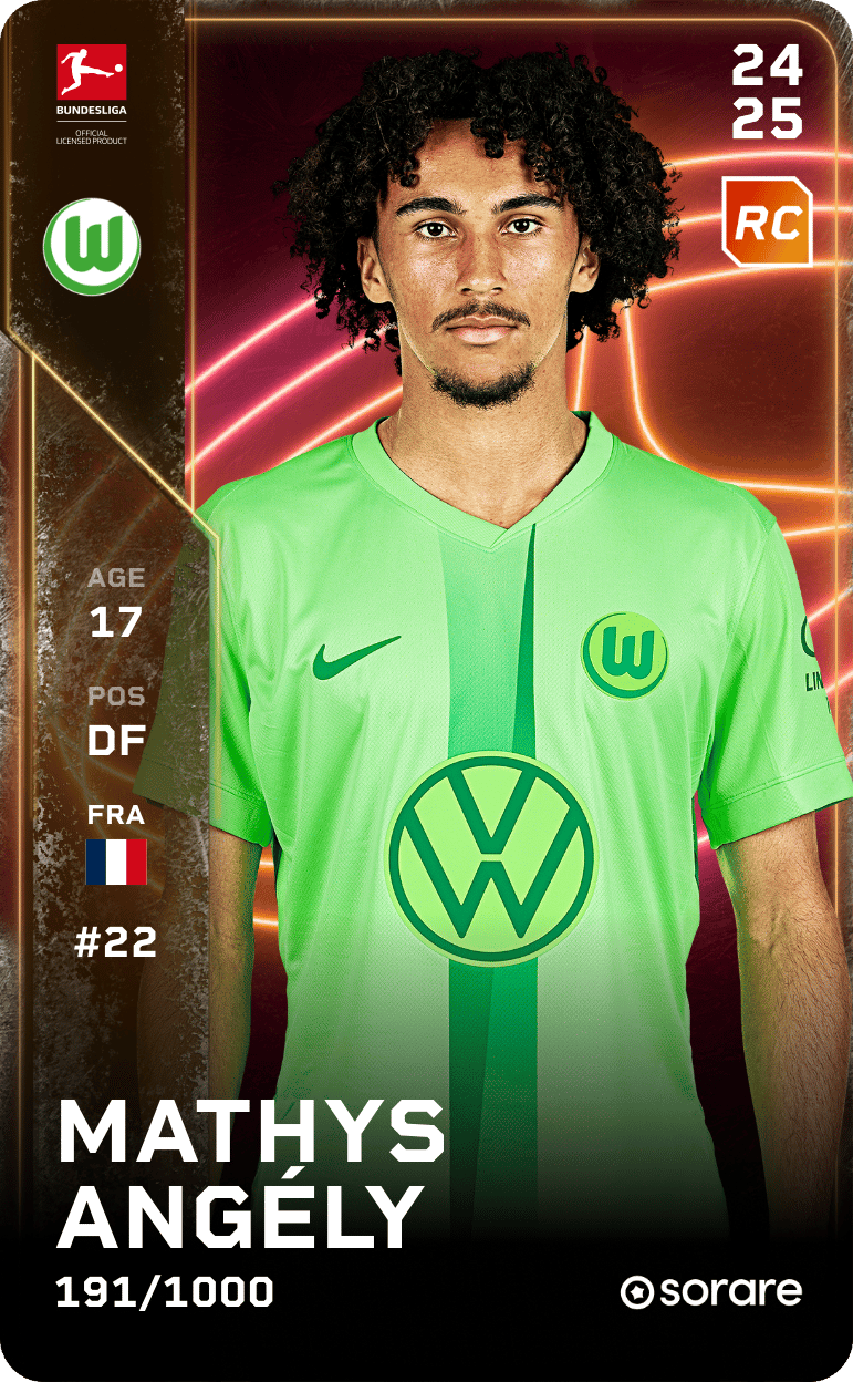 Mathys Angély 2024-25 • Limited 191/1000