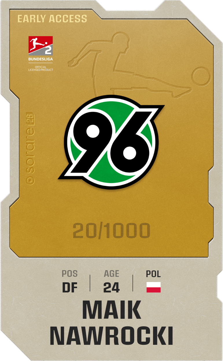 Maik Nawrocki 2025-26 • Limited 20/1000