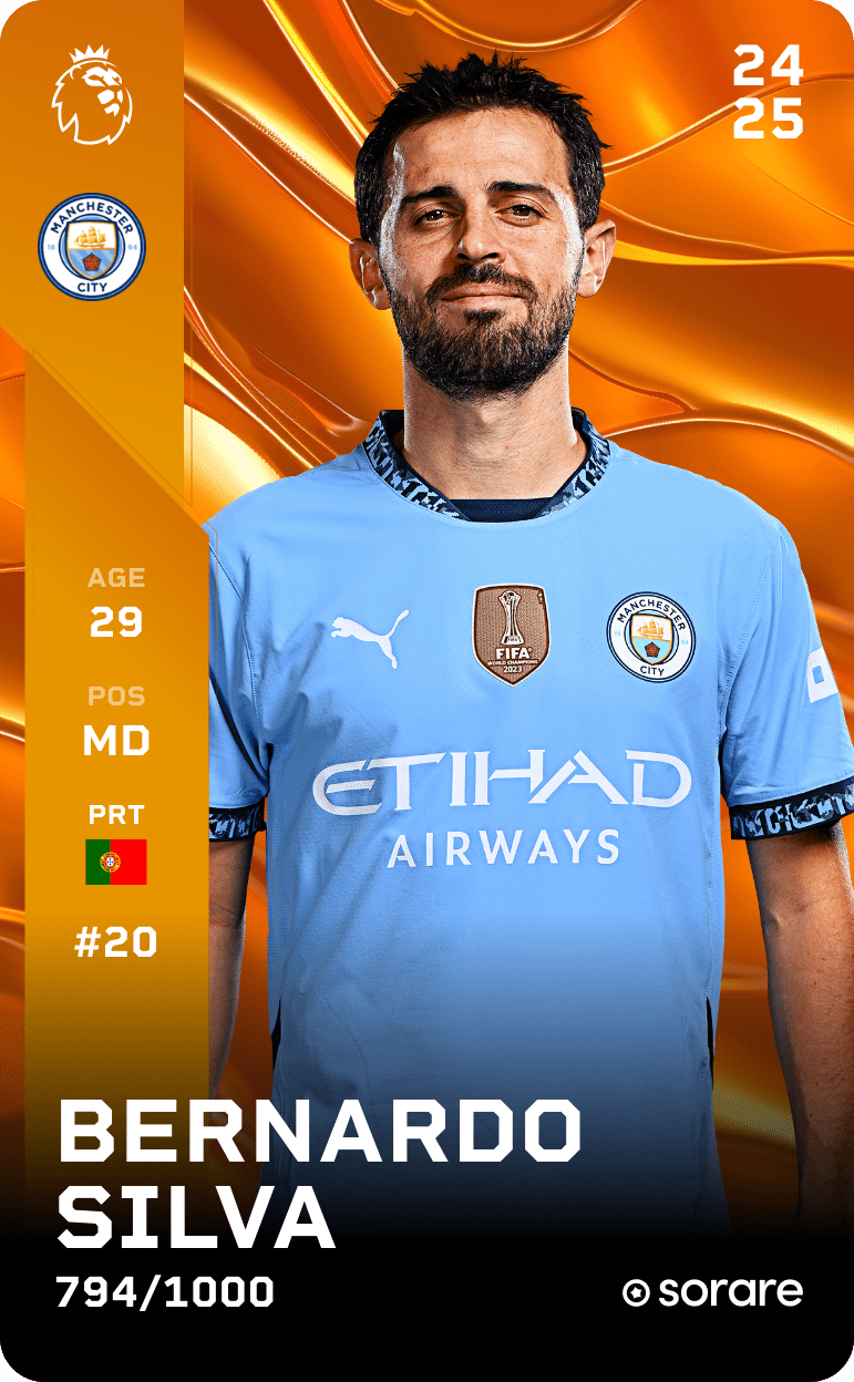 Bernardo Silva 2024-25 • Limited 794/1000