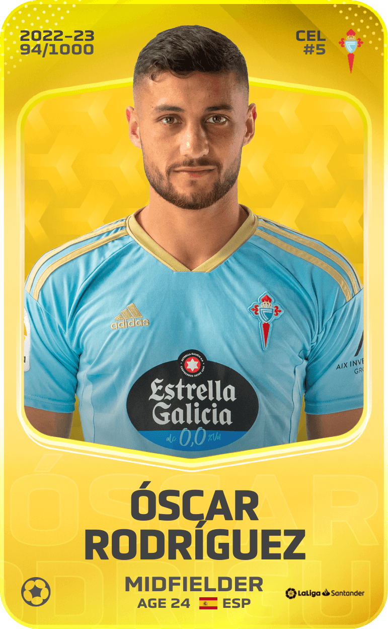 Óscar Rodríguez 2022-23 • Limited 94/1000