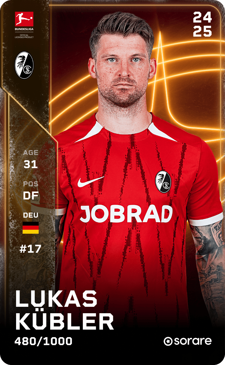 Lukas Kübler 2024-25 • Limited 480/1000
