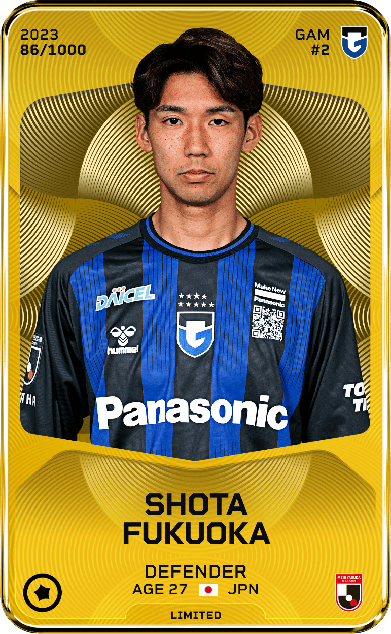 Shota Fukuoka 2023-24 • Limited 86/1000