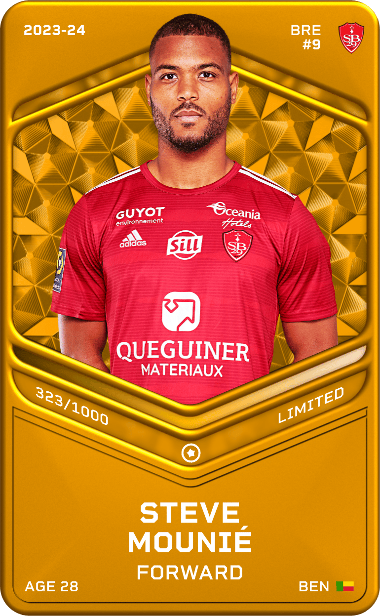 Steve Mounié 2023-24 • Limited 323/1000
