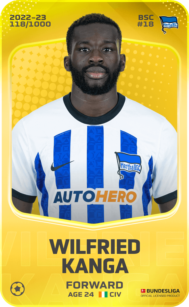 Wilfried Kanga 2022-23 • Limited 118/1000