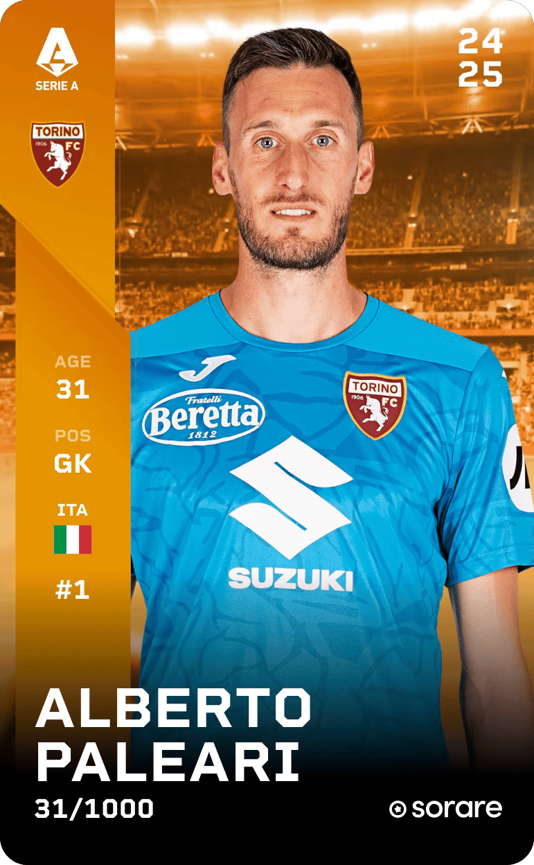 Alberto Paleari 2024-25 • Limited 31/1000