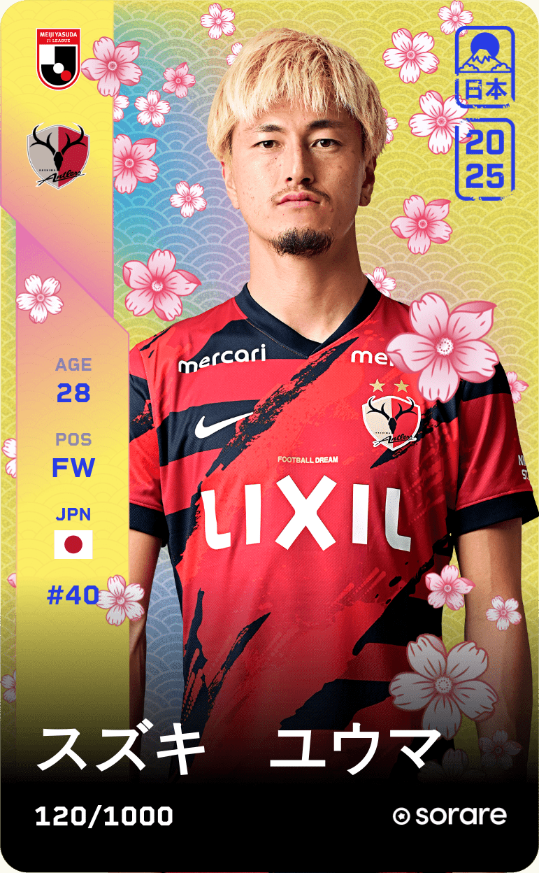 Yuma Suzuki 2025-26 • Limited 120/1000