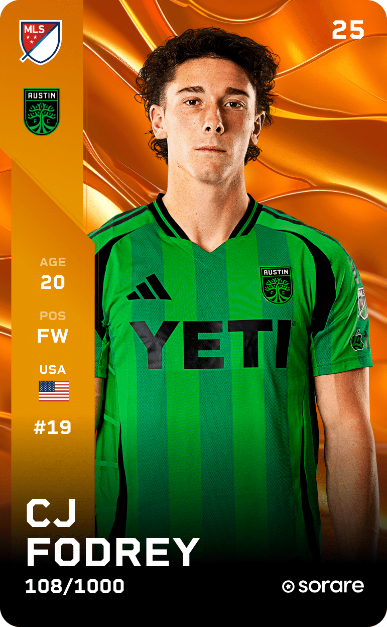 CJ Fodrey 2025-26 • Limited 108/1000