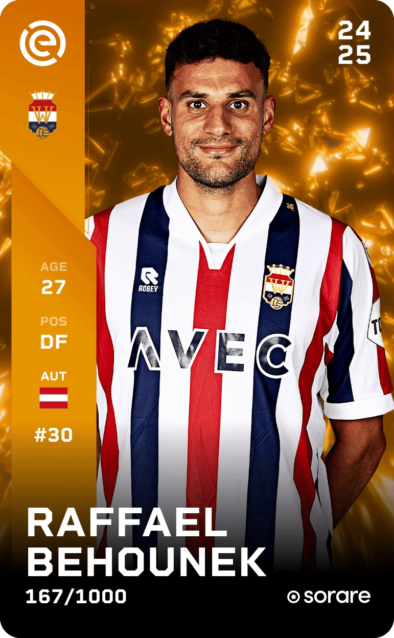 Raffael Behounek 2024-25 • Limited 167/1000