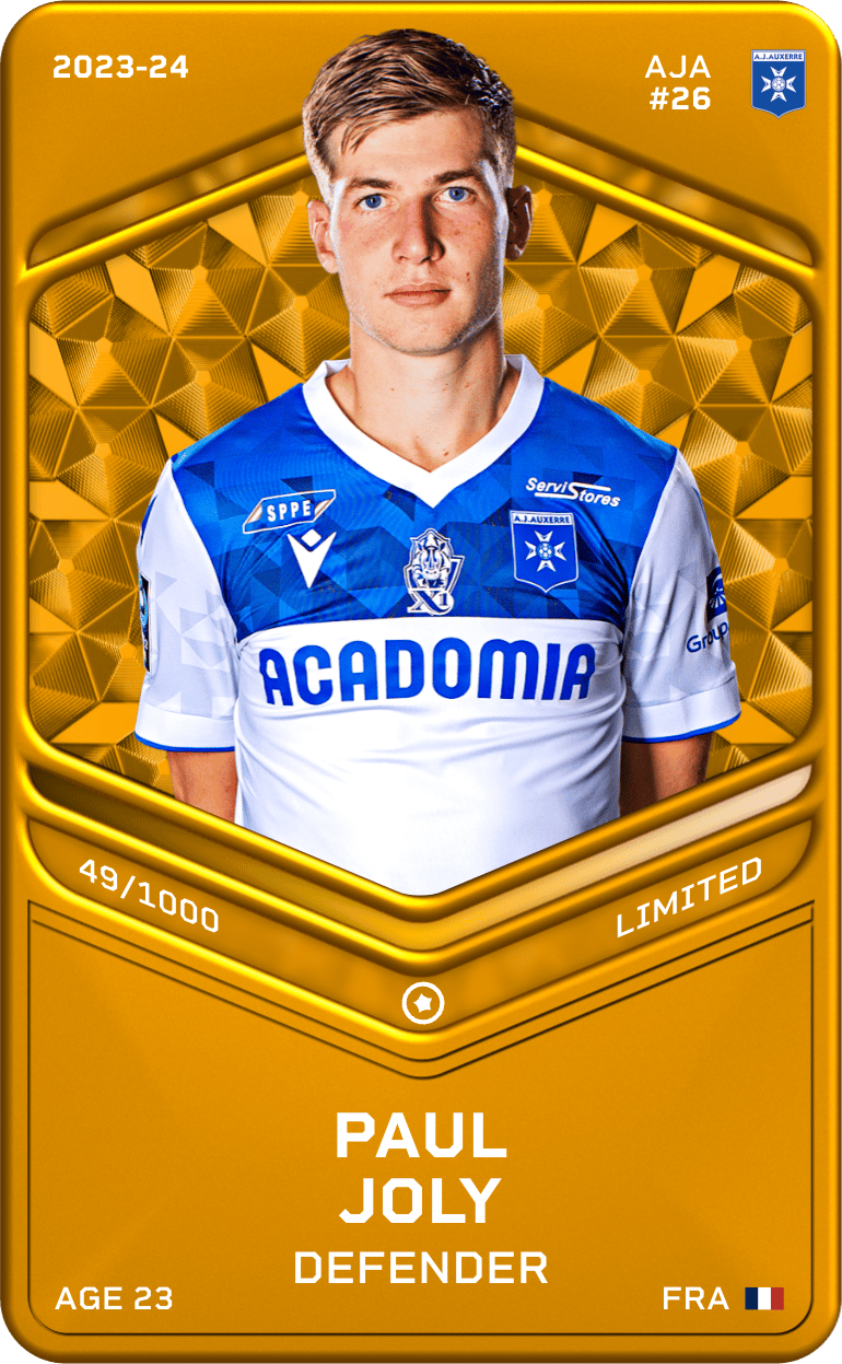 Paul Joly 2023-24 • Limited 49/1000