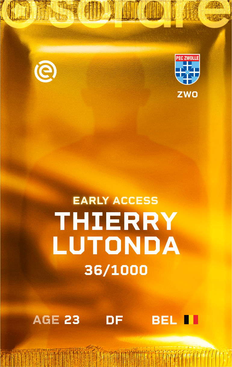 Thierry Lutonda 2024-25 • Limited 36/1000