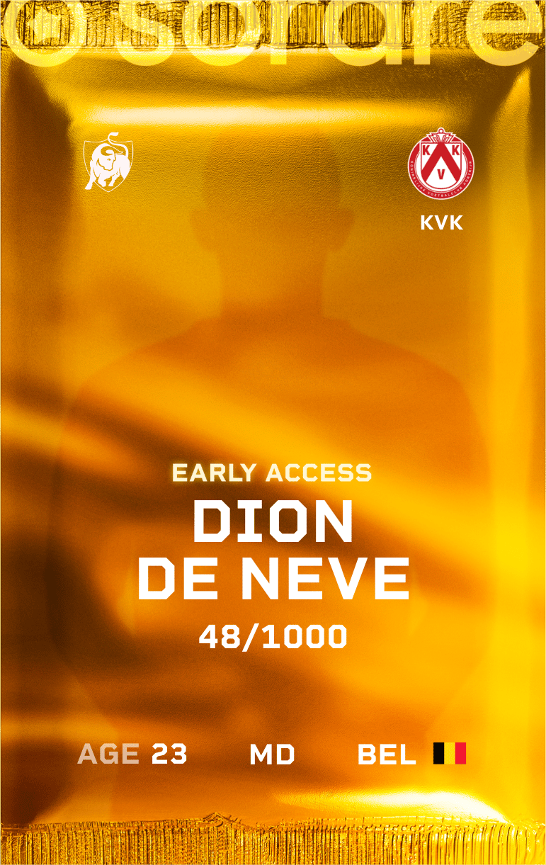 Dion De Neve 2024-25 • Limited 48/1000