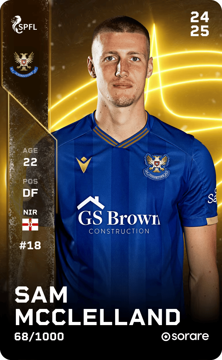 Sam McClelland 2024-25 • Limited 68/1000