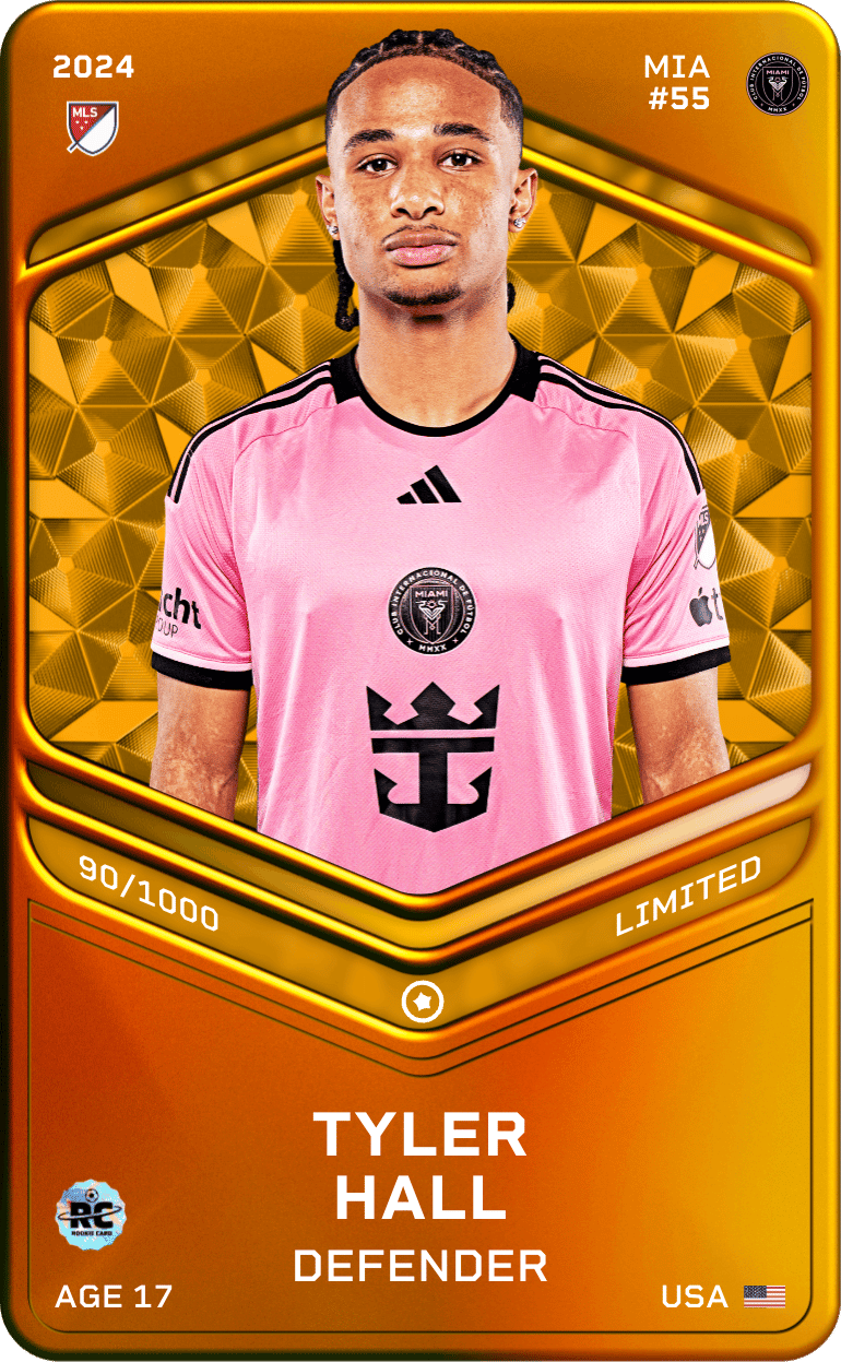 Tyler Hall 2024-25 • Limited 90/1000