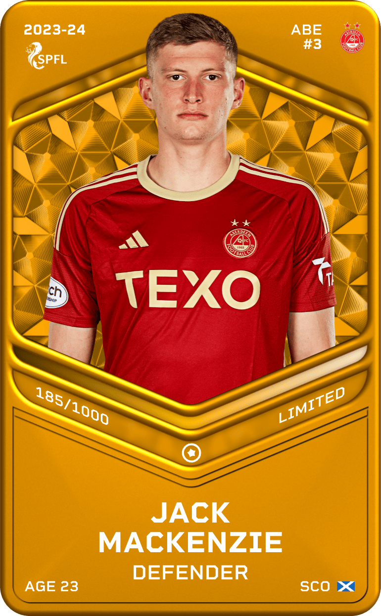 Jack MacKenzie 2023-24 • Limited 185/1000