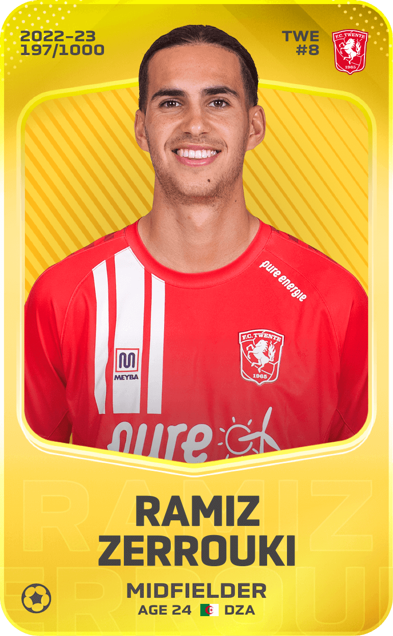 Ramiz Zerrouki 2022-23 • Limited 197/1000