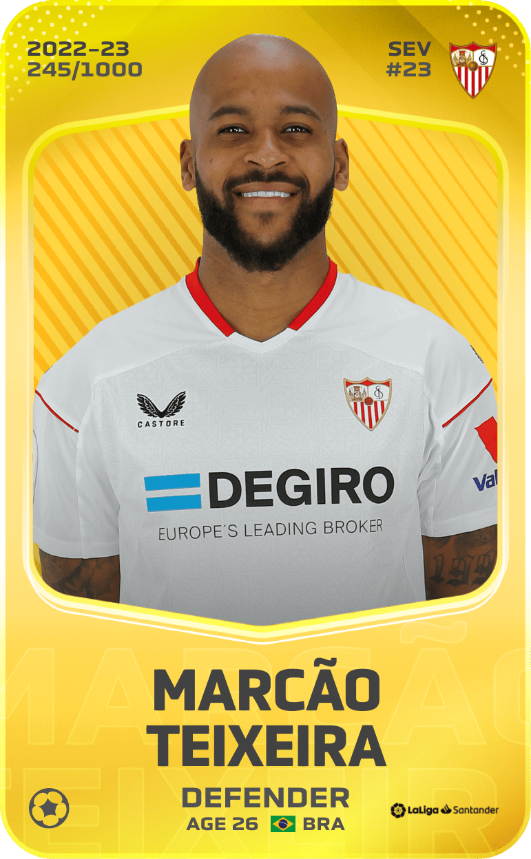 Marcão Teixeira 2022-23 • Limited 245/1000