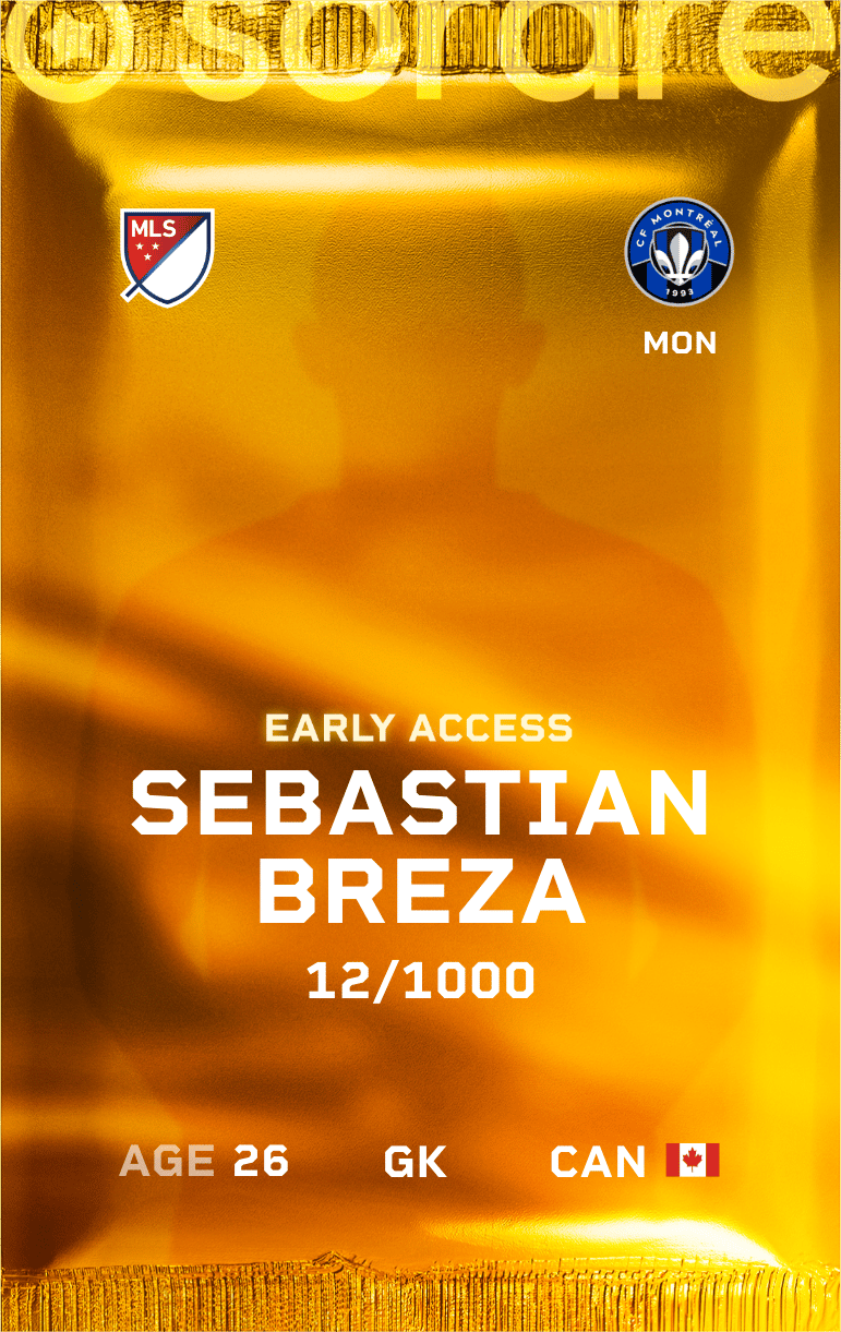 Sebastian Breza 2025-26 • Limited 12/1000