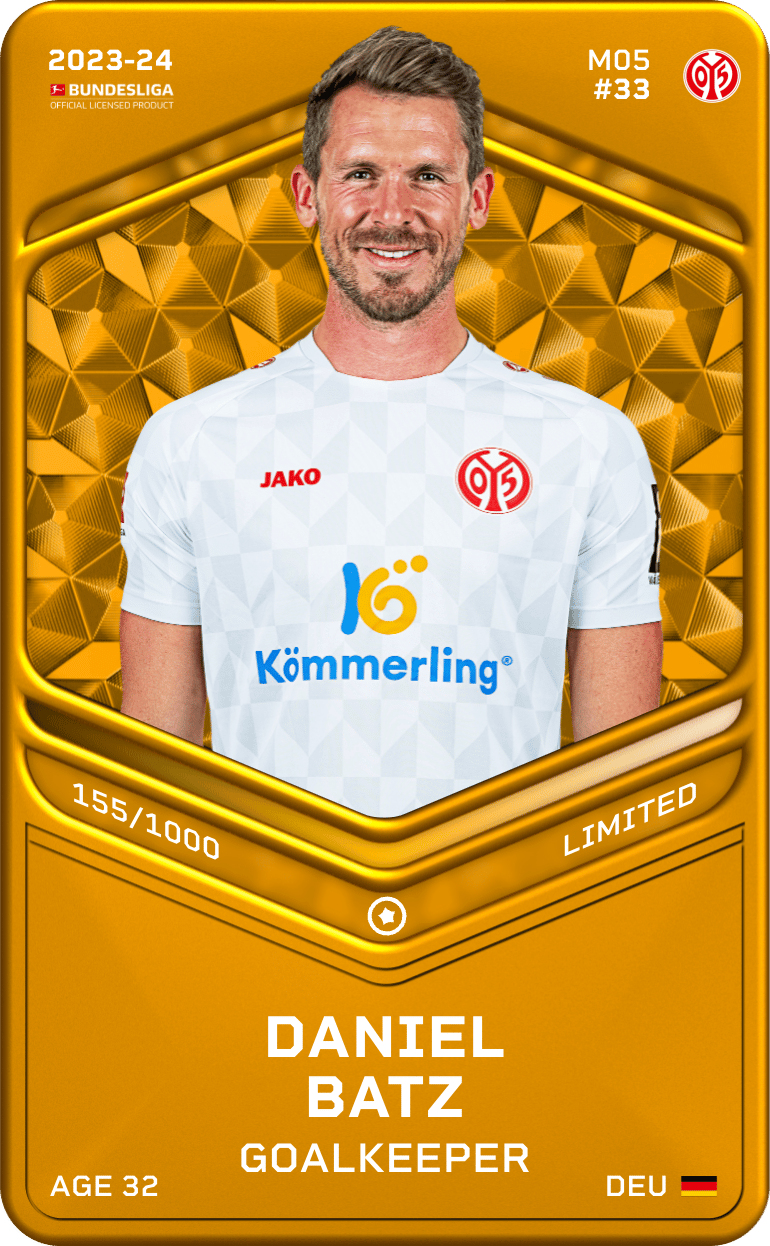 Daniel Batz 2023-24 • Limited 155/1000