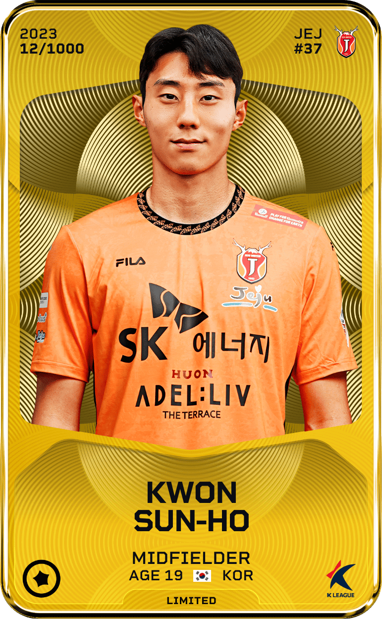 Kwon Sun-Ho 2023-24 • Limited 12/1000