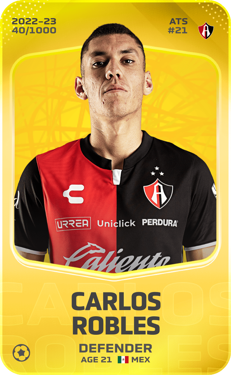 Carlos Robles 2022-23 • Limited 40/1000