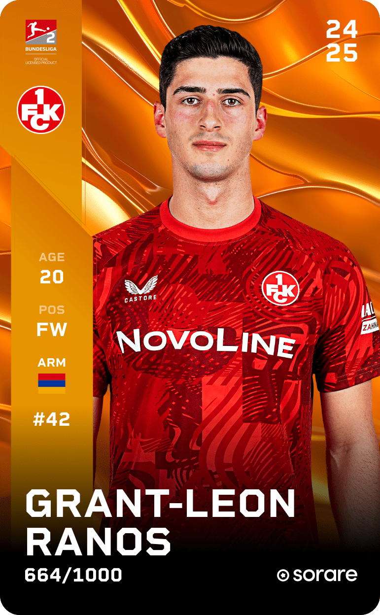 Grant-Leon Ranos 2024-25 • Limited 664/1000