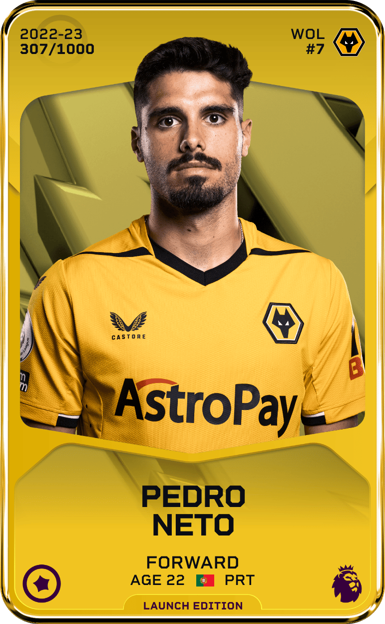 Pedro Neto 2022-23 • Limited 307/1000
