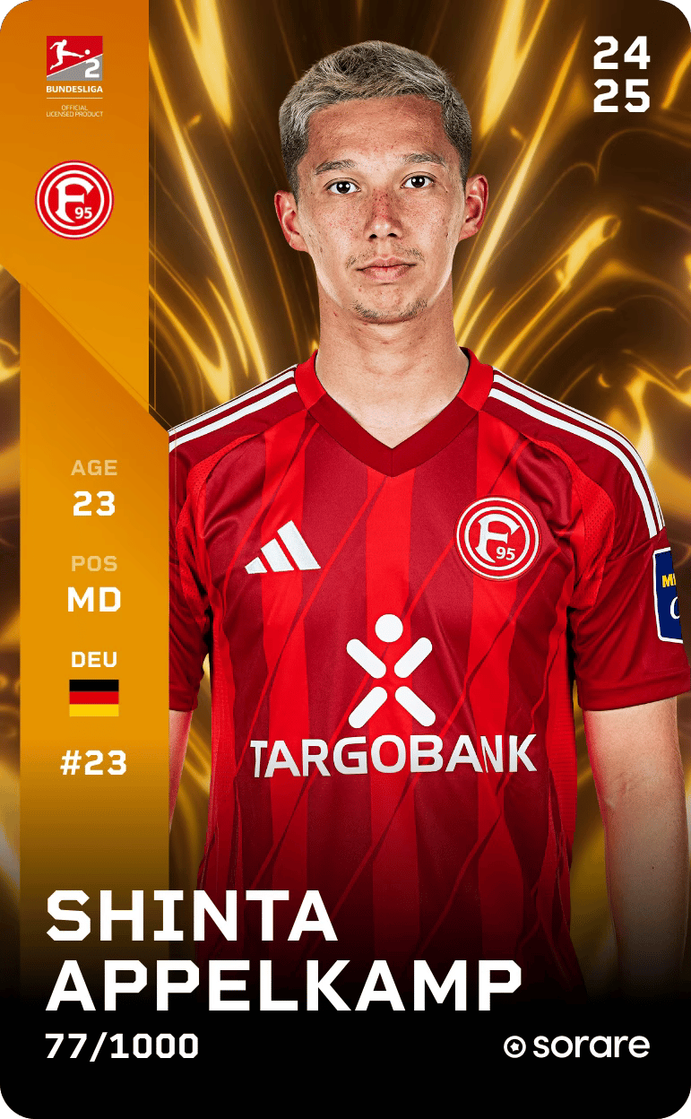 Shinta Appelkamp 2024-25 • Limited 77/1000