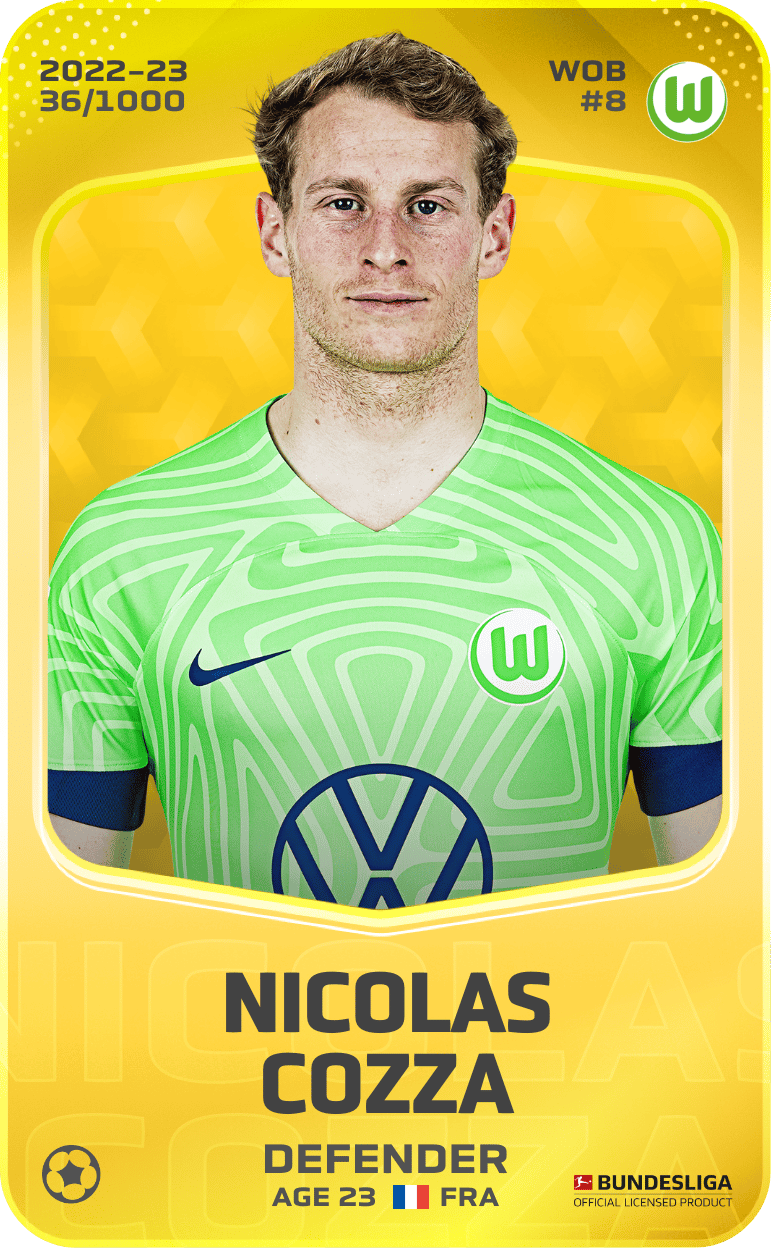 Nicolas Cozza 2022-23 • Limited 36/1000
