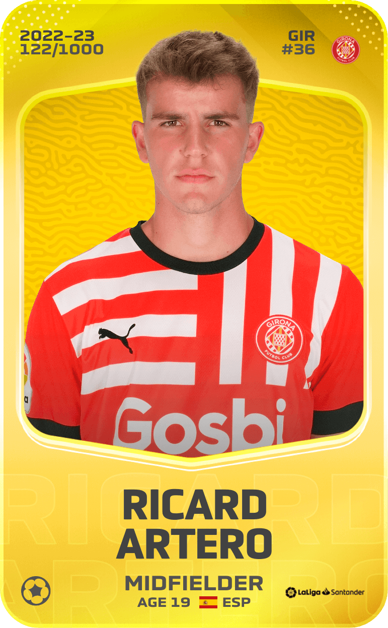 Ricard Artero 2022-23 • Limited 122/1000