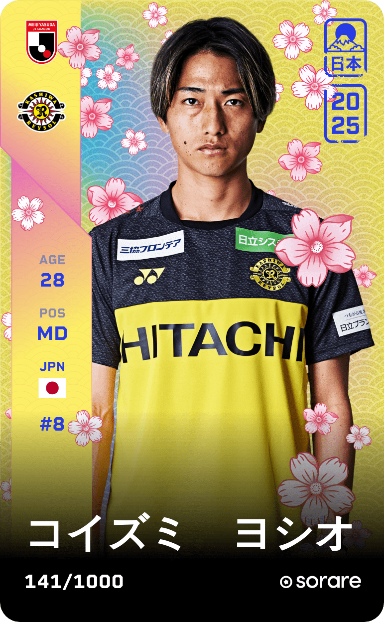 Yoshio Koizumi 2025-26 • Limited 141/1000