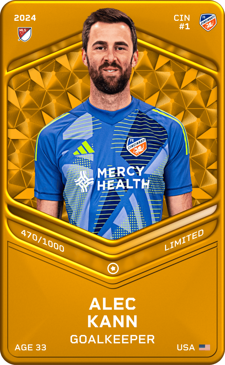 Alec Kann 2024-25 • Limited 470/1000