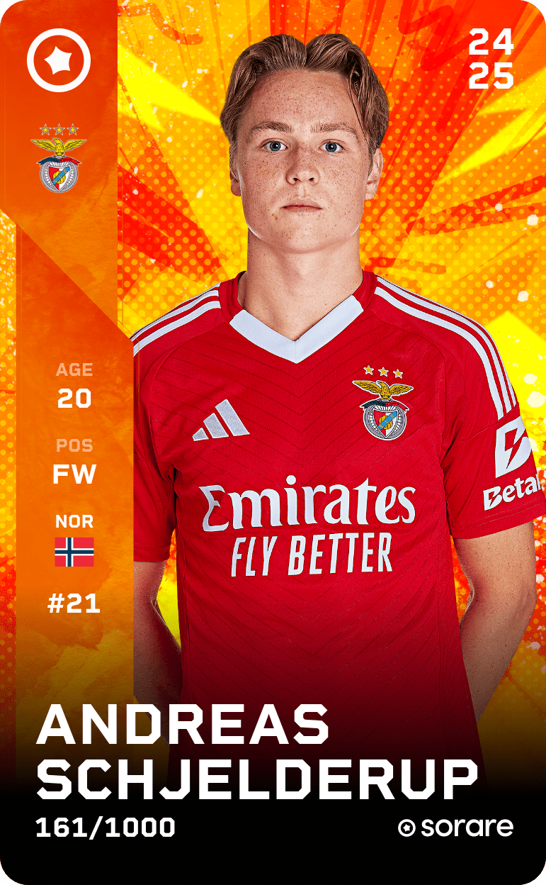 Andreas Schjelderup 2024-25 • Limited 161/1000