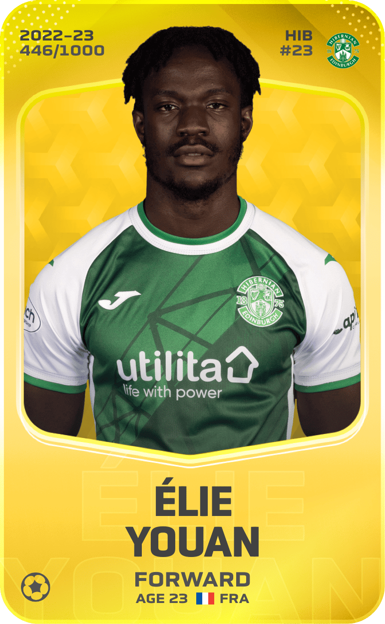 Élie Youan 2022-23 • Limited 446/1000