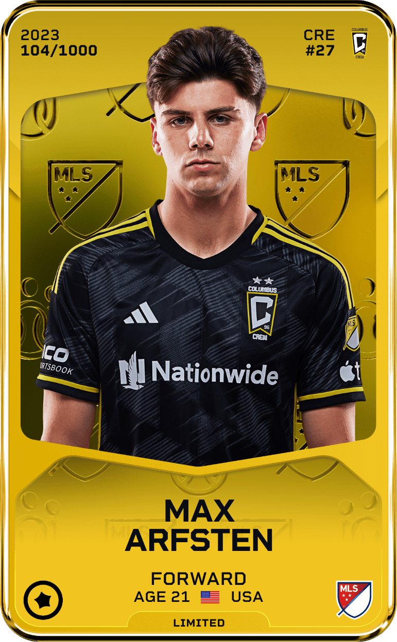Max Arfsten 2023-24 • Limited 104/1000