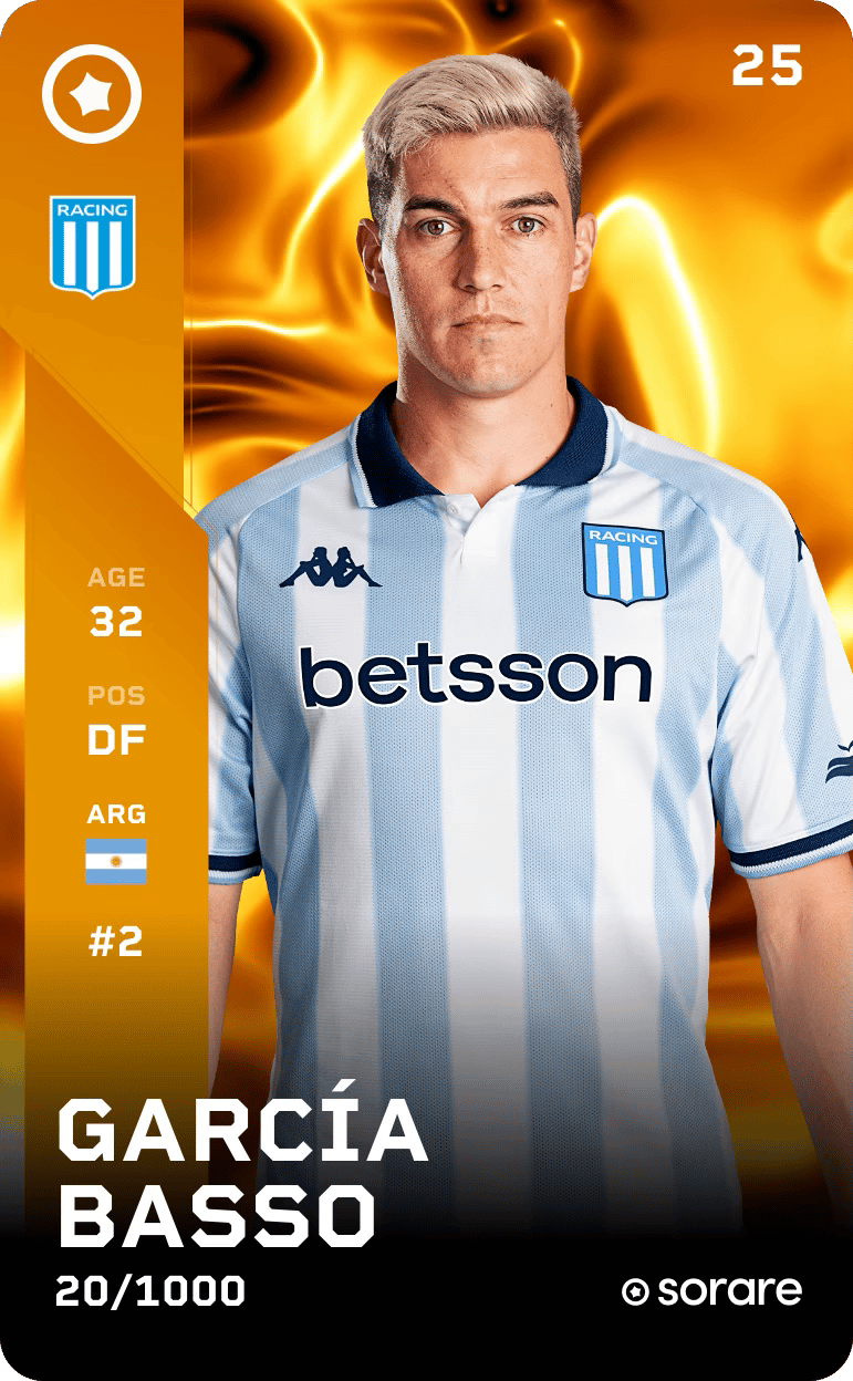 Agustín García 2025-26 • Limited 20/1000