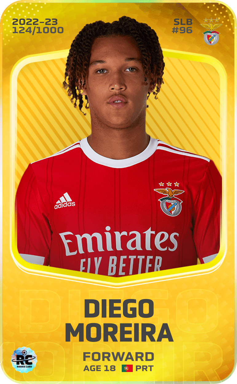 Diego Moreira 2022-23 • Limited 124/1000