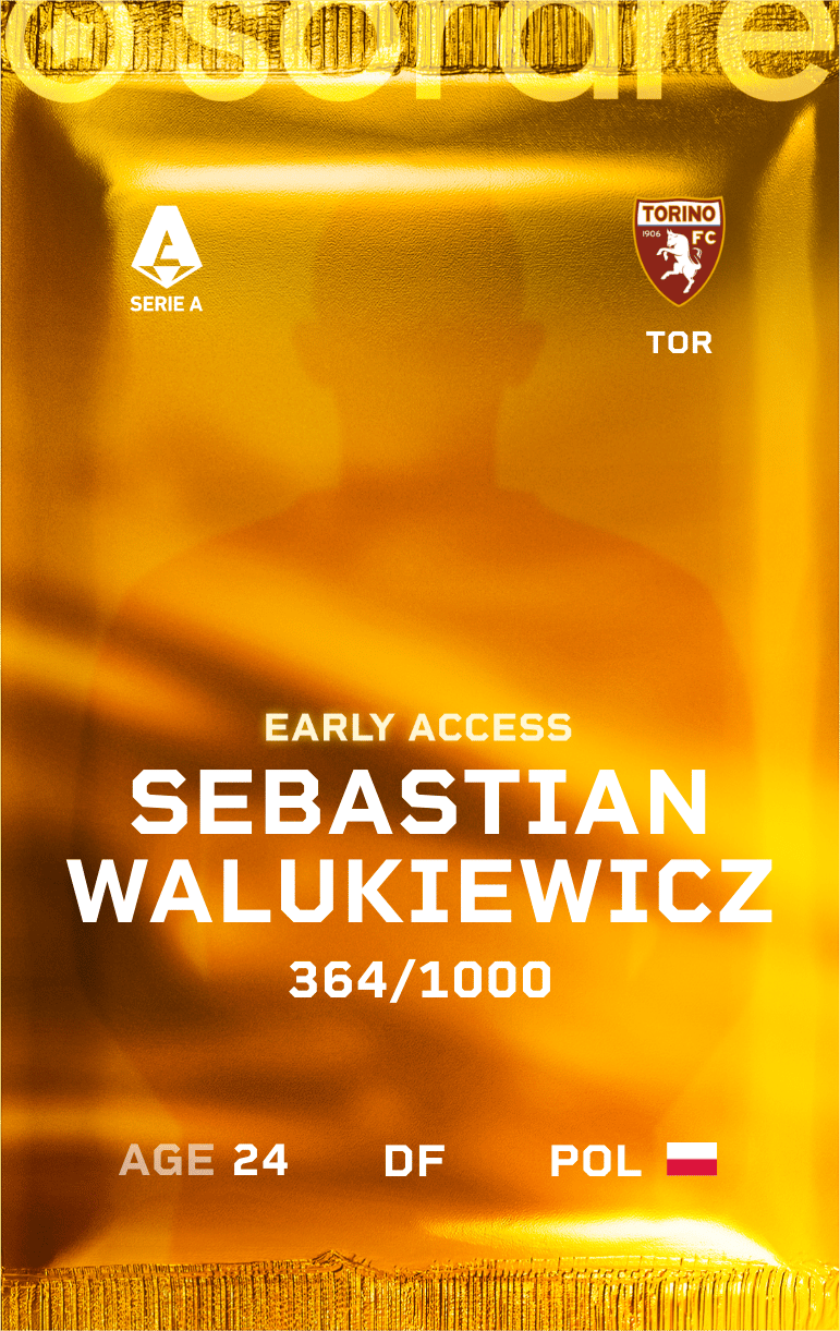 Sebastian Walukiewicz 2024-25 • Limited 364/1000